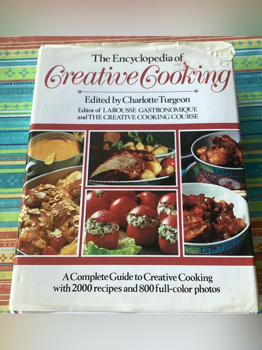 Encyclopedia of Creative Cooking Vintage Cookbook - copyright 1980